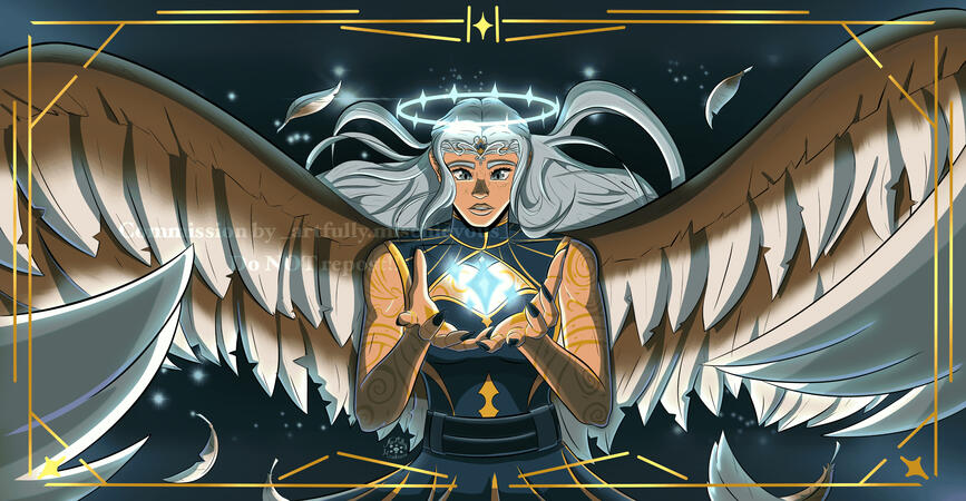 Angel Half Body